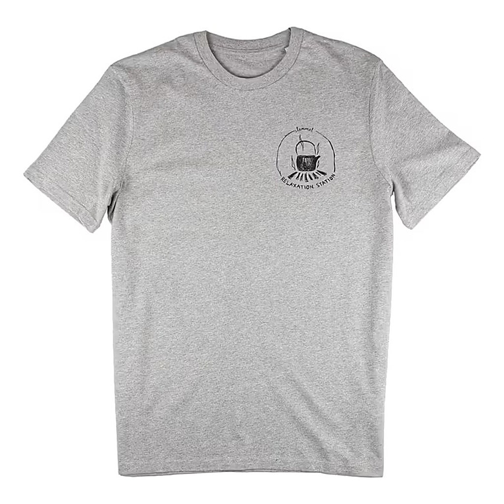 Lemmel T-shirt Relaxation Station Heather grey w Black print dans le groupe Habits et chaussures / Vêtements / T-shirts l\'adresse Sportfiskeprylar.se (3010106-6934r)