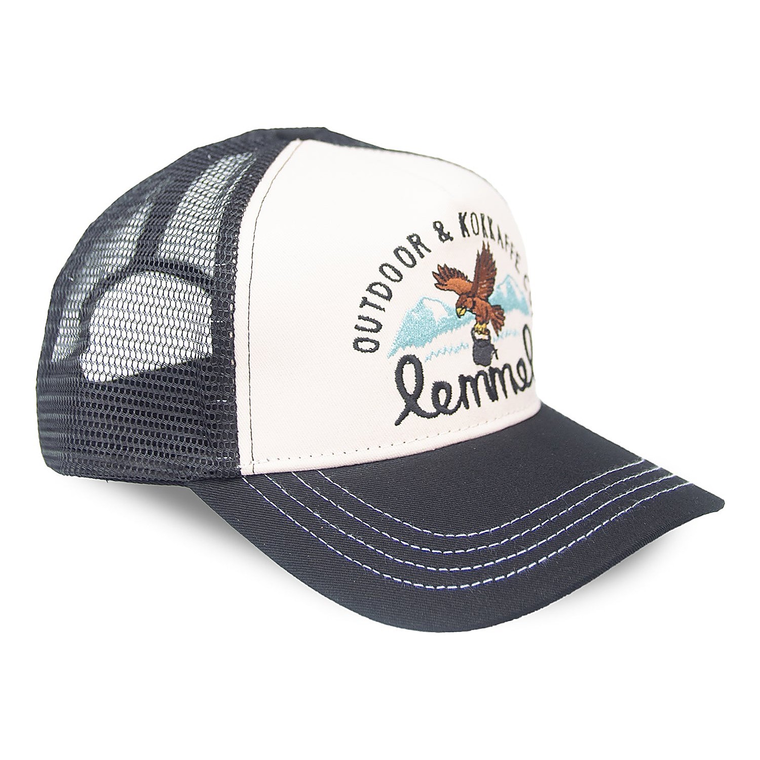 Lemmel Trucker Cap Keep on Truckin Mama White/Black dans le groupe Habits et chaussures / Chapeau de peche, casquette peche / Casquettes l\'adresse Sportfiskeprylar.se (3020202-5432)