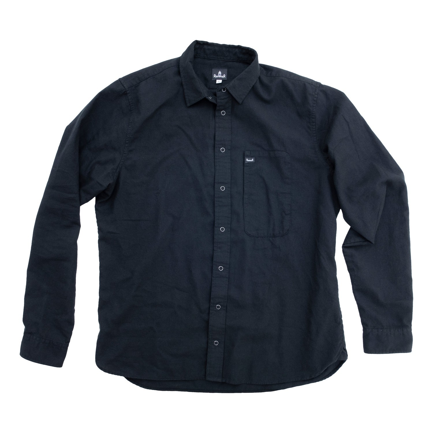 Lemmel Shirt Överboda Flanell Black dans le groupe Habits et chaussures / Vêtements / Chemises l\'adresse Sportfiskeprylar.se (3040101-5334r)