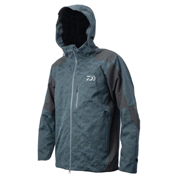 Daiwa Rainmax Guide Jacket Steel Gray dans le groupe Habits et chaussures / Habits / veste de peche, veste pecheur / Vestes étanches l\'adresse Sportfiskeprylar.se (32-217169r)