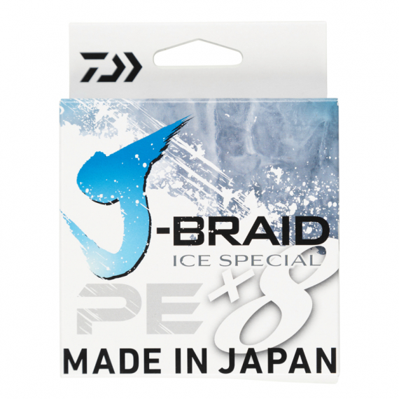 Daiwa J-Braid Ice Special X8E 50m Island Blue dans le groupe Lignes de pêche / Tresse peche l\'adresse Sportfiskeprylar.se (32-217399r)