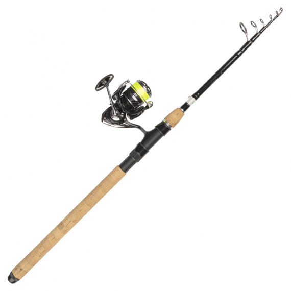 Daiwa Ninja LT2500 Black Silver 240 Tele 10-40G/0.19YL dans le groupe Kit de pêche / Combos spinning / Ensamble Spinning Allround l\'adresse Sportfiskeprylar.se (32-220004)