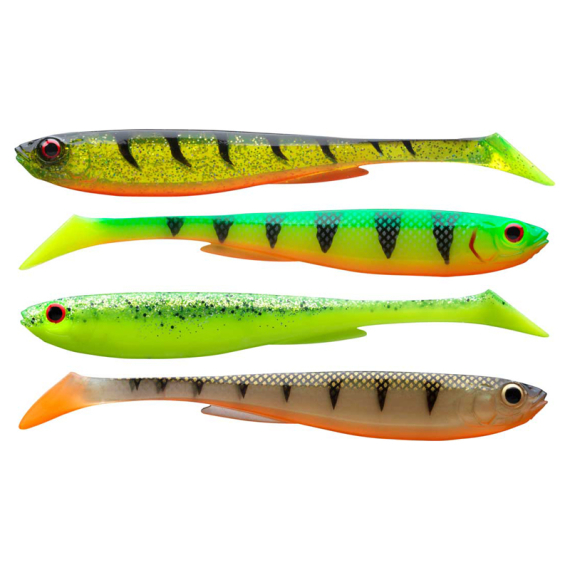Daiwa Prorex Slim Shad Y Mix Pack dans le groupe Leurre de la peche / Leurre souple / Jigs pour perches et pour sandres l\'adresse Sportfiskeprylar.se (32-222628r)