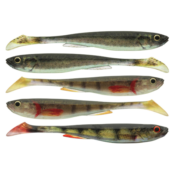 Daiwa Prorex Real Slim Shad Y Live Color Set dans le groupe Leurre de la peche / Leurre souple / Jigs pour perches et pour sandres l\'adresse Sportfiskeprylar.se (32-223461r)