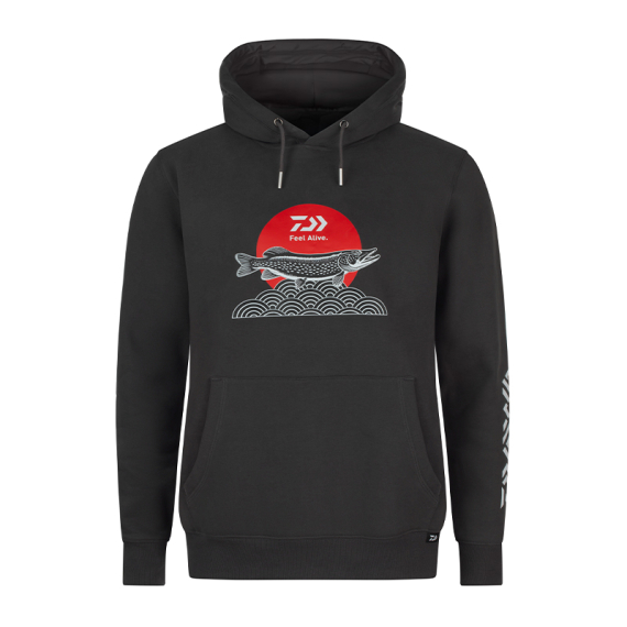 Daiwa Hoodie Japan Pike dans le groupe Habits et chaussures / Habits / Sweats / Hoodies l\'adresse Sportfiskeprylar.se (32-228617r)