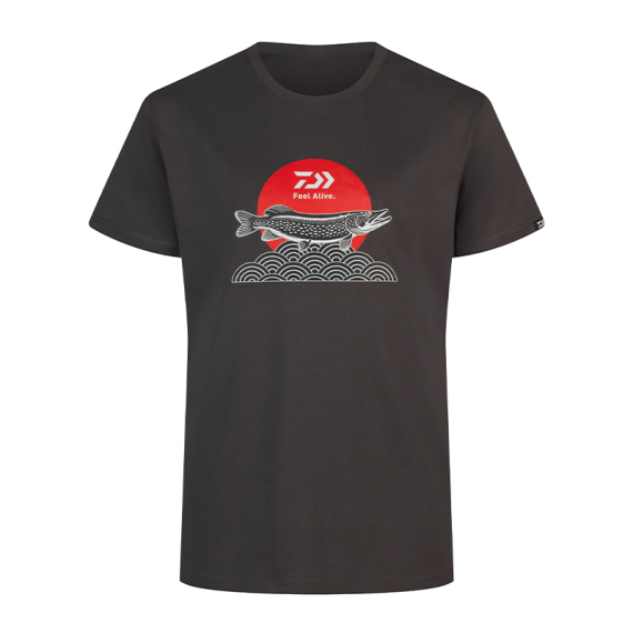 Daiwa T-Shirt Japan Pike dans le groupe Habits et chaussures / Habits / T-shirts l\'adresse Sportfiskeprylar.se (32-228621r)