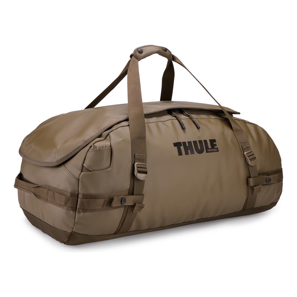 Thule Chasm Recycled Duffel 70L - Deep Khaki dans le groupe Stockage / Sacs de sport l\'adresse Sportfiskeprylar.se (3205141)