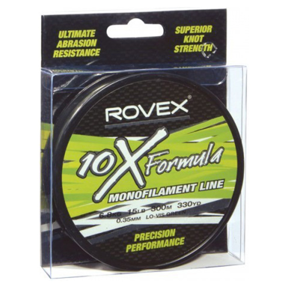 Rovex LO-VIS Green 300m, 0.40mm dans le groupe Lignes de pêche / Lignes en nylon l\'adresse Sportfiskeprylar.se (32055)