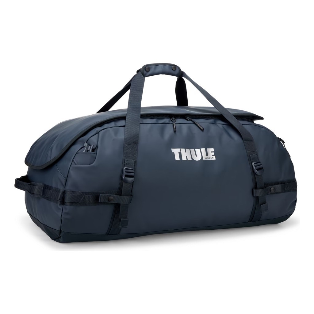 Thule Chasm Recycled Duffel 90L - Darkest Blue dans le groupe Stockage / Sacs de sport l\'adresse Sportfiskeprylar.se (3205596)