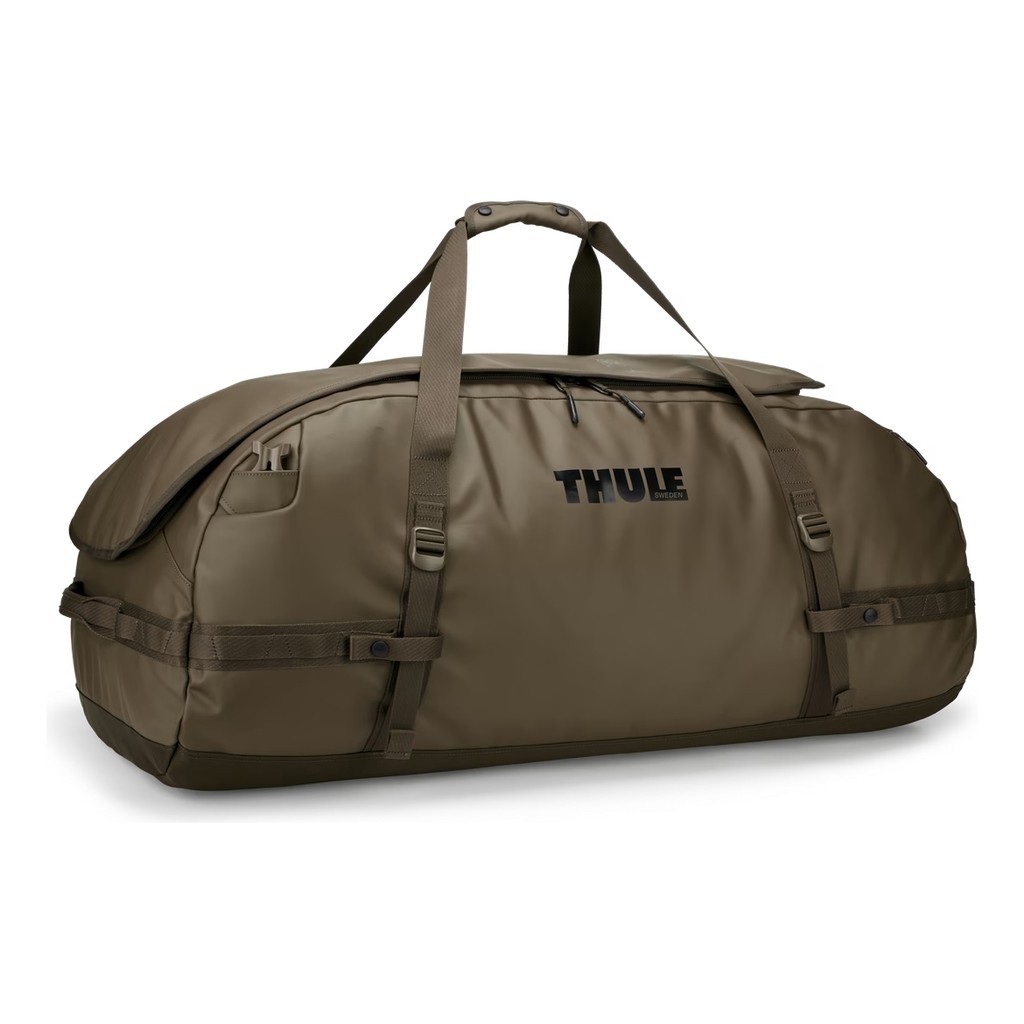 Thule Chasm Recycled Duffel 130L - Deep Khaki dans le groupe Stockage / Sacs de sport l\'adresse Sportfiskeprylar.se (3205600)