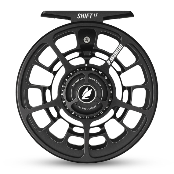 Sage Shift LT Fly Reel Stealth dans le groupe Moulinet de pêche / Moulinets mouche et bobines suplémentaires / Moulinets de pêche à la mouche l\'adresse Sportfiskeprylar.se (322-4300R3402r)