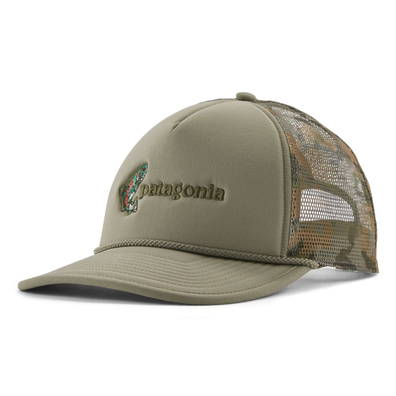 Patagonia Broadcaster Hat - Fish Jump: River Rock Green dans le groupe Habits et chaussures / Chapeau de peche, casquette peche / Casquettes l\'adresse Sportfiskeprylar.se (33395-FJRI-ALL)