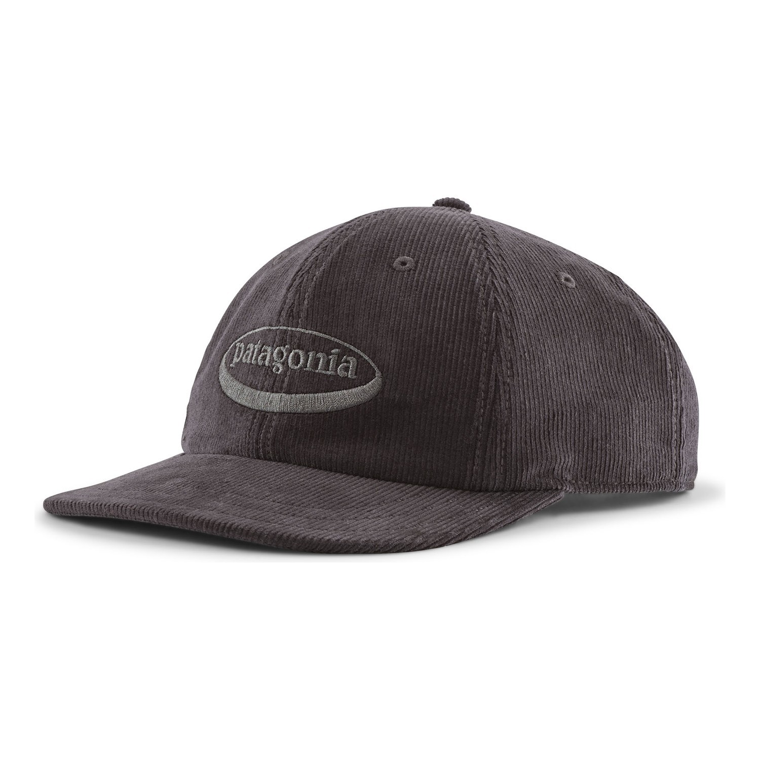 Patagonia Corduroy Cap \'95 Oval Logo: Ink Black dans le groupe Habits et chaussures / Chapeau de peche, casquette peche / Casquettes / Casquettes Dad l\'adresse Sportfiskeprylar.se (33535-OLGB-ALL)
