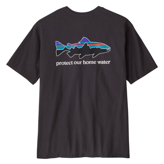 Patagonia M\'s Home Water Trout Organic T-Shirt Ink Black dans le groupe Habits et chaussures / Habits / T-shirts l\'adresse Sportfiskeprylar.se (37547-INBKr)