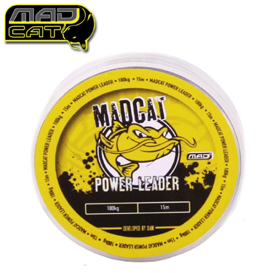 MADCAT Power Leader 130kg 15m dans le groupe Hameçons et terminal tackle / Leaders et Bas de ligne / Bas de ligne / Bas de ligne tresse l\'adresse Sportfiskeprylar.se (3795130)