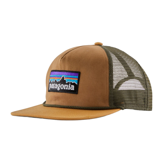 Patagonia Airfarer Cap P-6 Logo: Deer Brown dans le groupe Habits et chaussures / Chapeau de peche, casquette peche / Casquettes / Casquettes trucker l\'adresse Sportfiskeprylar.se (37996-PLDE-ALL)