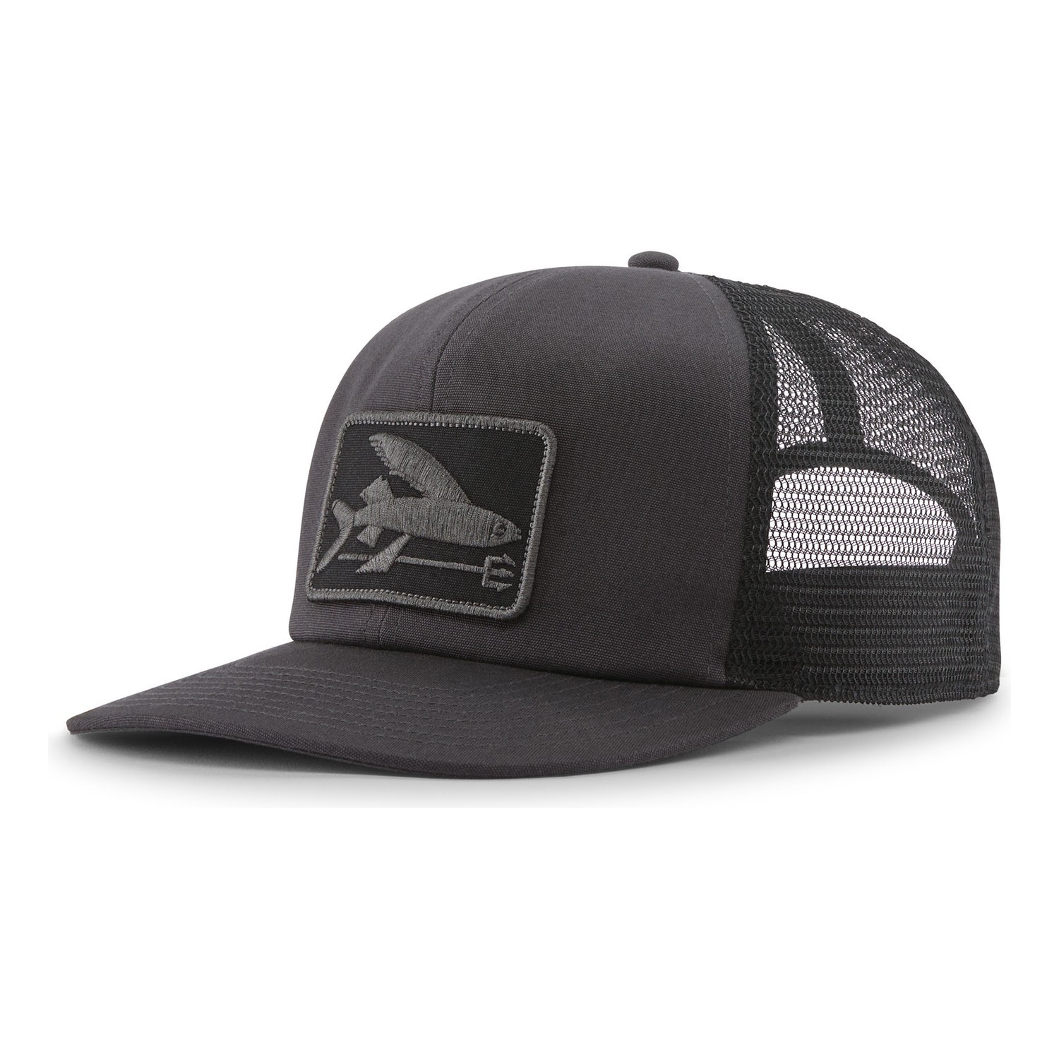 Patagonia Flying Fish Relaxed Trucker Hat INBK dans le groupe Habits et chaussures / Chapeau de peche, casquette peche / Casquettes / Casquettes trucker l\'adresse Sportfiskeprylar.se (38229-INBK-ALL)