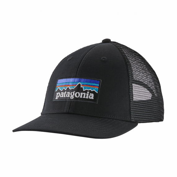 Patagonia P-6 Logo LoPro Trucker Hat Black dans le groupe Habits et chaussures / Casquettes et chapeaux / Casquettes / Casquettes trucker l\'adresse Sportfiskeprylar.se (38283-BLK-ALL)