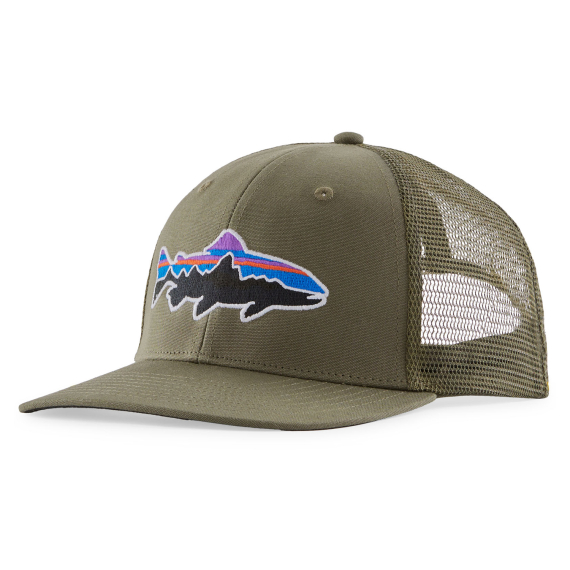 Patagonia Fitz Roy Trout Trucker Hat BSNG dans le groupe Habits et chaussures / Chapeau de peche, casquette peche / Casquettes / Casquettes trucker l\'adresse Sportfiskeprylar.se (38288-BSNG-ALL)