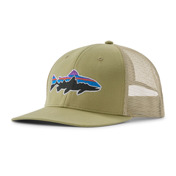 Patagonia Fitz Roy Trout Trucker Hat GMTG dans le groupe Habits et chaussures / Chapeau de peche, casquette peche / Casquettes / Casquettes trucker l\'adresse Sportfiskeprylar.se (38288-GMTG-ALL)