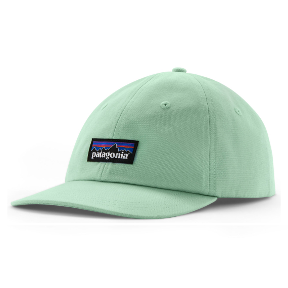 Patagonia P-6 Label Trad Cap Rinsed Green dans le groupe Habits et chaussures / Chapeau de peche, casquette peche / Casquettes l\'adresse Sportfiskeprylar.se (38296-RNSG-ALL)