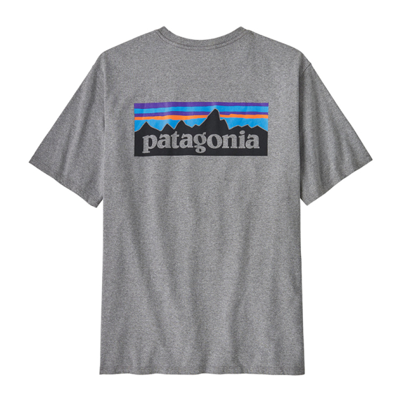 Patagonia M\'s P-6 Logo Responsibili-Tee GLH dans le groupe Habits et chaussures / Habits / T-shirts l\'adresse Sportfiskeprylar.se (38504-GLH-Lr)