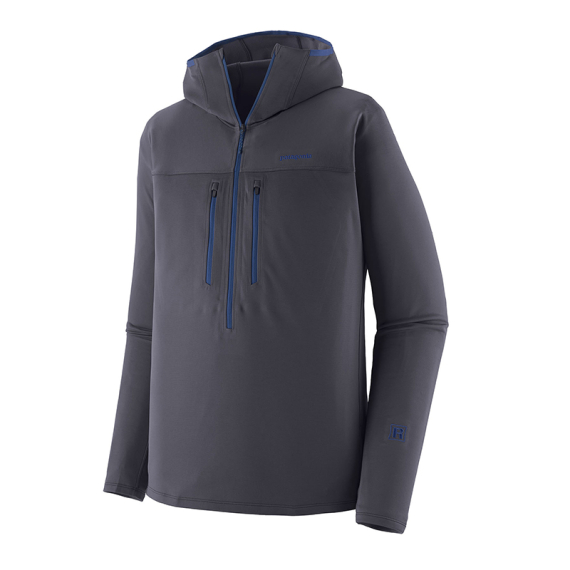 Patagonia M\'s R1 Ultralight Hoody Smolder Blue dans le groupe Habits et chaussures / Vêtements / Sweats / Hoodies l\'adresse Sportfiskeprylar.se (40035-SMDB-Lr)