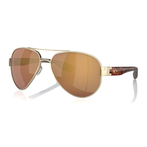 Costa South Point Brushed Gold Gold Mirror 580G dans le groupe Habits et chaussures / Lunettes de soleil / lunette polarisante peche l\'adresse Sportfiskeprylar.se (40103959)