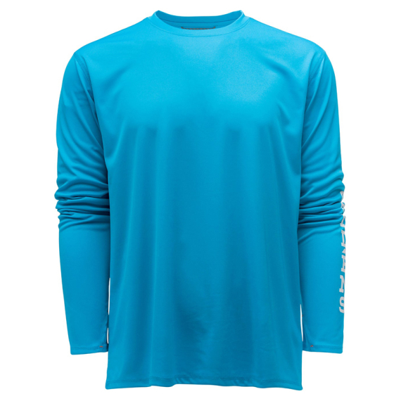 Grundéns Tough Sun Crew Azure dans le groupe Habits et chaussures / Habits / Sweats / T-shirts manches longues l\'adresse Sportfiskeprylar.se (40112-449-0014r)