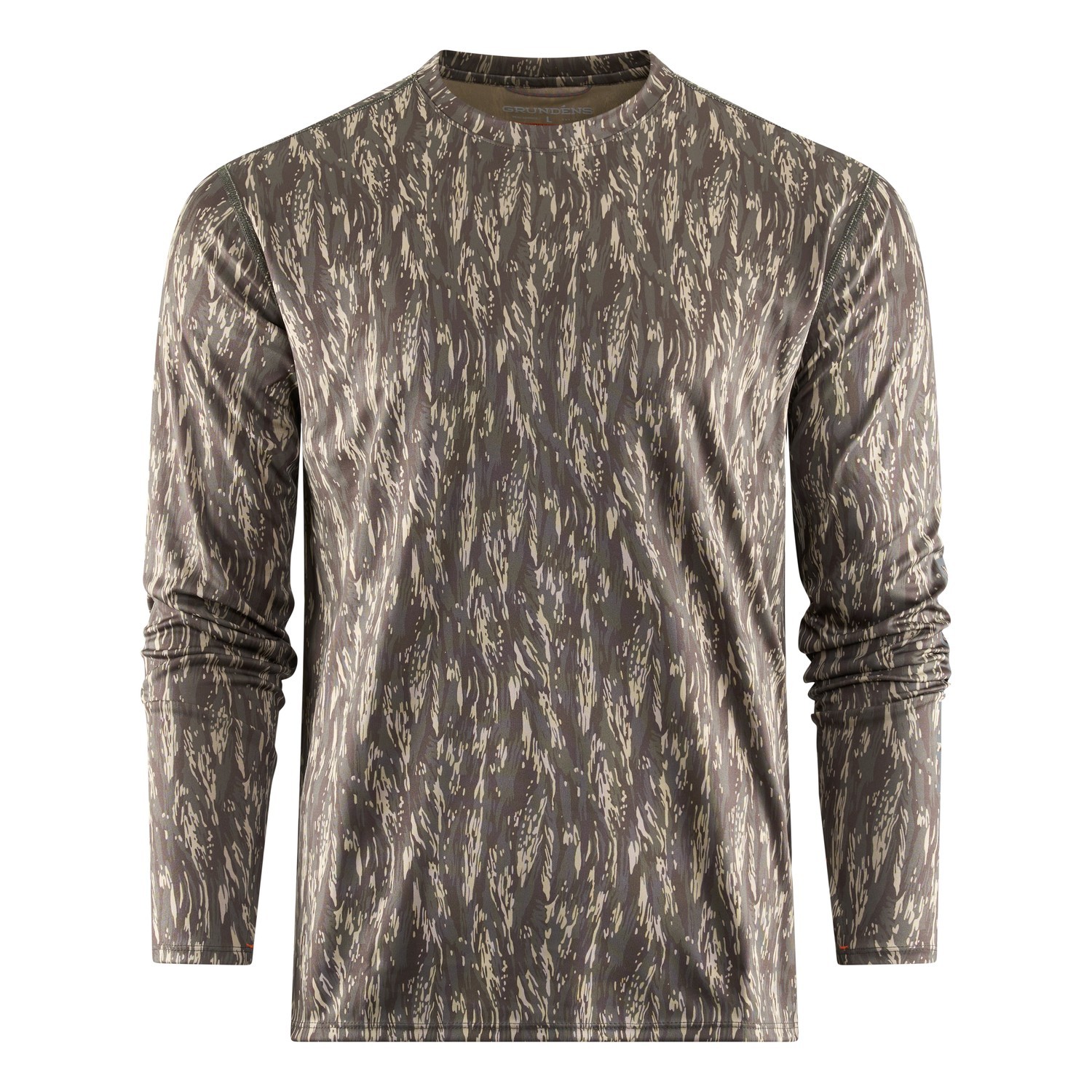 Grundéns Tough Sun Crew Marsch Camo dans le groupe Habits et chaussures / Vêtements anti-UV l\'adresse Sportfiskeprylar.se (40112-934-0013r)