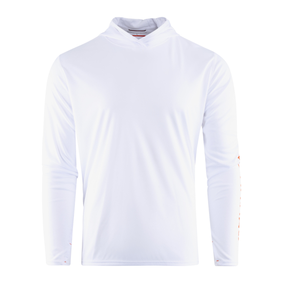 Grundéns Tough Sun Hoodie White dans le groupe Habits et chaussures / Habits / Sweats / Hoodies l\'adresse Sportfiskeprylar.se (40113-100-0014r)