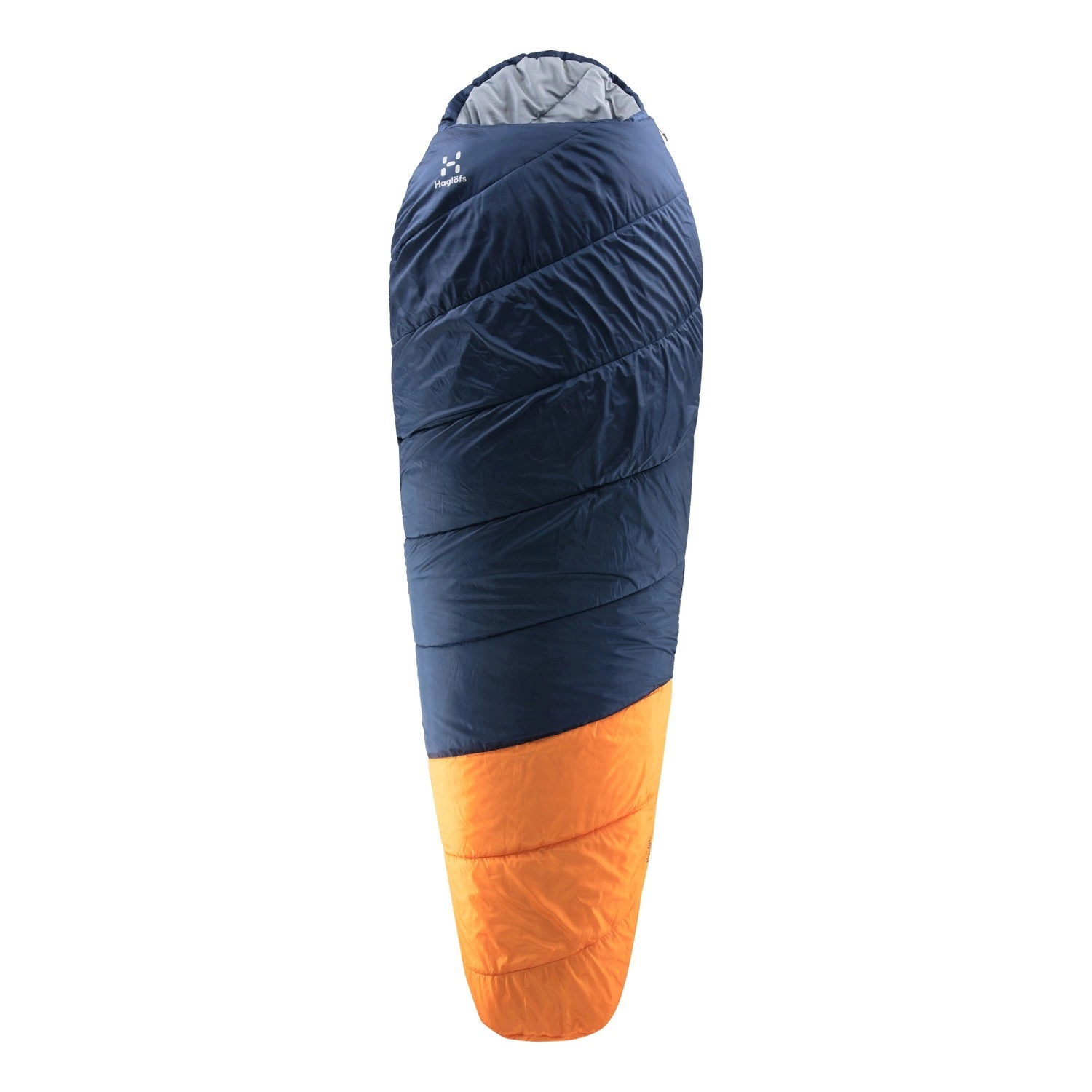 Haglöfs Spacelite -1 Midnight Blue/Tangerine 190L dans le groupe Loisirs en plein air / Sacs de couchage et oreillers / Sacs de couchage l\'adresse Sportfiskeprylar.se (4162804GW220)
