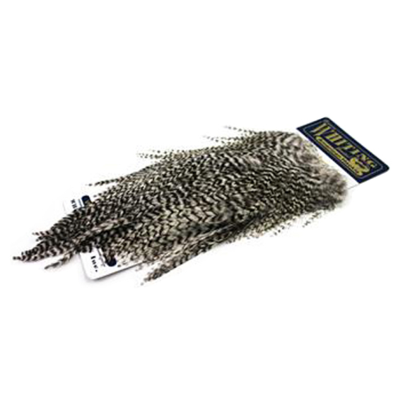 Whiting American Rooster Saddle - Grizzly dans le groupe Hameçons et terminal tackle / Fabrication mouche / Matériel de montage de mouches / Plumes et capes / Capes et selles l\'adresse Sportfiskeprylar.se (41802001)