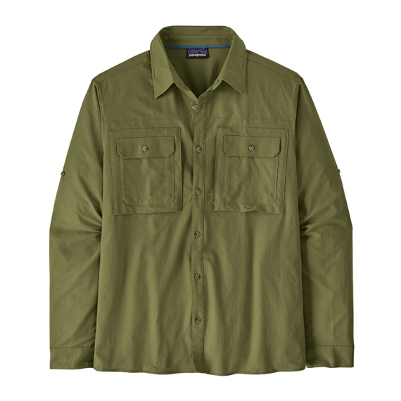 Patagonia M\'s L/S Self Guided Sun Shirt CPRG dans le groupe Habits et chaussures / Habits / Chemises l\'adresse Sportfiskeprylar.se (41825-CPRG-Lr)