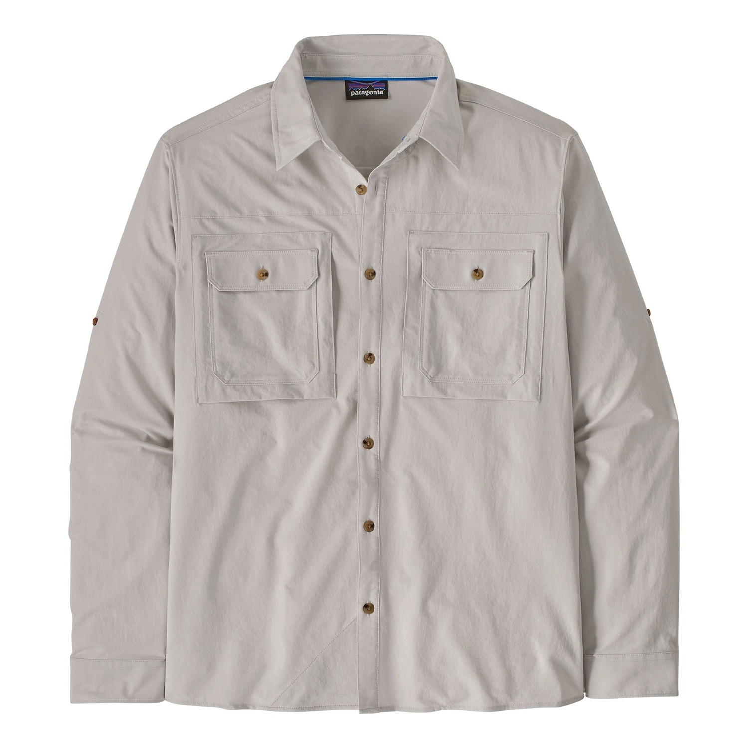Patagonia M\'s L/S Self Guided Sun Shirt CRGY dans le groupe Vêtements & Chaussures / Vêtements anti-UV l\'adresse Sportfiskeprylar.se (41825-CRGY-XXLr)