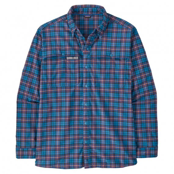 Patagonia M\'s Early Rise Stretch Shirt On the Fly: Anacapa Blue dans le groupe Habits et chaussures / Habits / Chemises l\'adresse Sportfiskeprylar.se (41920-OFBLr)