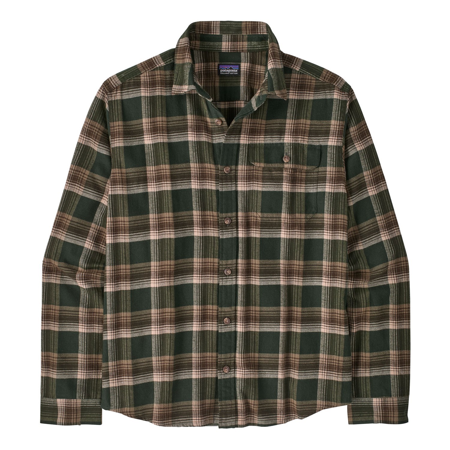 Patagonia M\'s L/S LW Fjord Flannel Shirt CZTL dans le groupe Habits et chaussures / Vêtements / Chemises l\'adresse Sportfiskeprylar.se (42410-CZTL-XXLr)