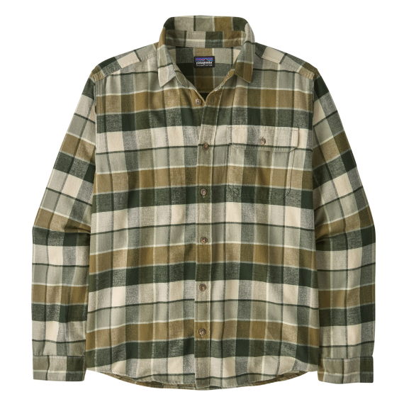 Patagonia M\'s L/S LW Fjord Flannel Shirt ROGN dans le groupe Habits et chaussures / Habits / Chemises l\'adresse Sportfiskeprylar.se (42410-ROGN-Lr)