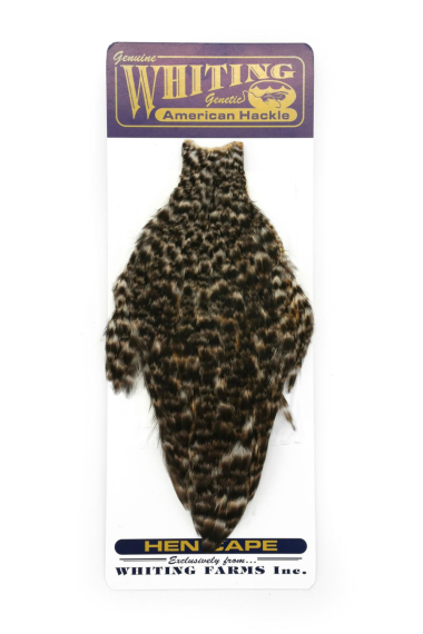 Whiting American Hen Cape dans le groupe Hameçons et terminal tackle / Fabrication mouche / Matériel de montage de mouches / Plumes et capes / Capes et selles l\'adresse Sportfiskeprylar.se (42801008r)