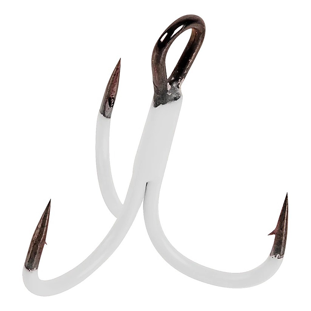 Owner STV-36BW Treble Hook, Ghost White dans le groupe Hameçons et terminal tackle / Hamecon peche / Hameçon triple l\'adresse Sportfiskeprylar.se (44-5636VW-031r)