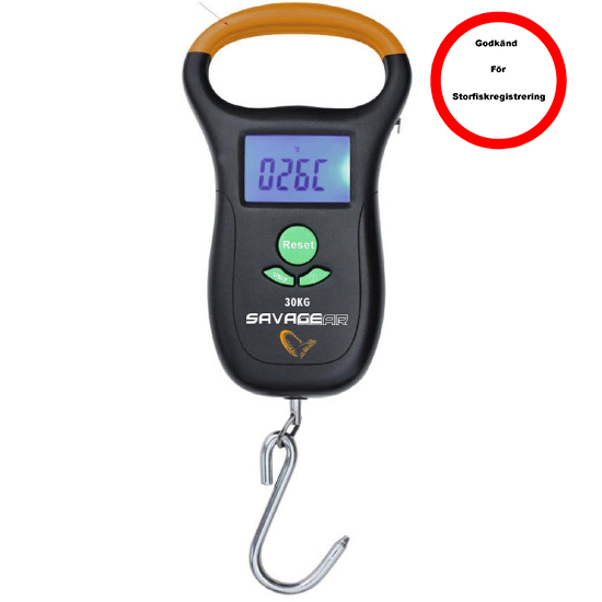 Savage Gear Digital Scales dans le groupe Accessoires de pêche / Pesons l\'adresse Sportfiskeprylar.se (45212r)