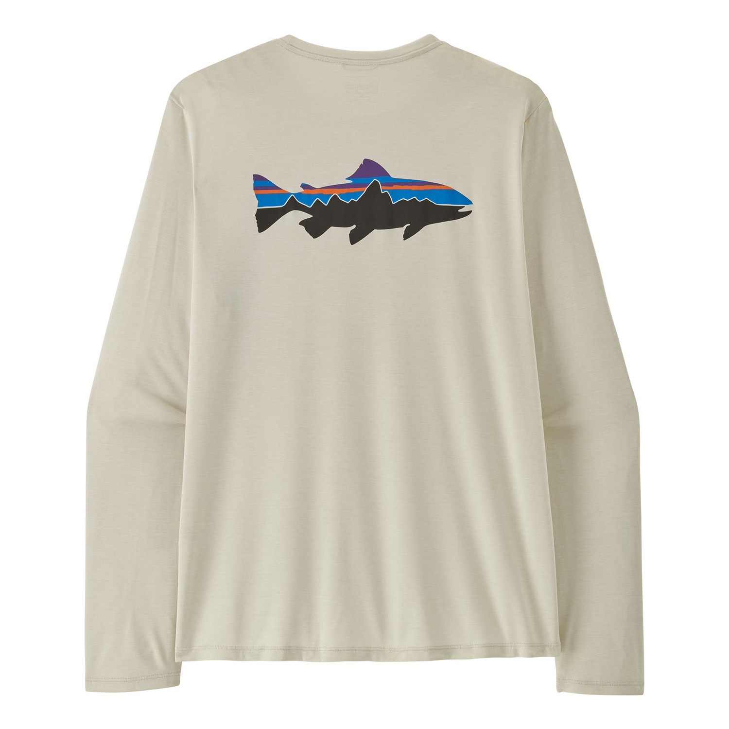 Patagonia M\'s L/S Cap Cool Daily Shirt - Fitz Roy Trout DYWH dans le groupe Habits et chaussures / Vêtements / Sweats / T-shirts manches longues l\'adresse Sportfiskeprylar.se (45452-DYWH-XXLr)