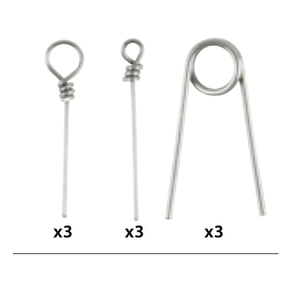 Spro Softbait Pin Assortiment dans le groupe Hameçons et terminal tackle / Stingers et accessoires stingers / Accessoires stingers / Spikes pour stinger l\'adresse Sportfiskeprylar.se (4628109)