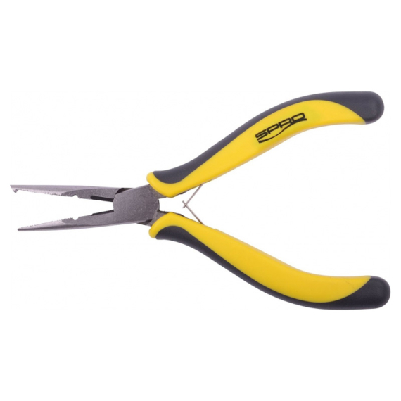 Pince SPRO Titane Micro Splitring 12cm – Pour Circlips Et Anneaux Brisés, Inox