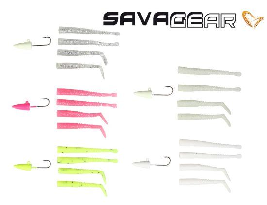 Savage Gear LRF Mini Sandeel Kit 25-pack dans le groupe Leurres / Kits leurres l\'adresse Sportfiskeprylar.se (47133)