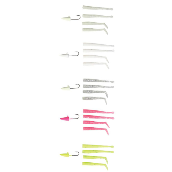 Savage Gear LRF Mini Sandeel Kit 25-pack dans le groupe Leurre de la peche / Kits leurres l\'adresse Sportfiskeprylar.se (47133)