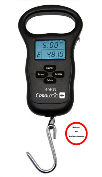 Prologic Commander Digital Scale 40kg dans le groupe Accessoires de pêche / Pesons l\'adresse Sportfiskeprylar.se (47343)
