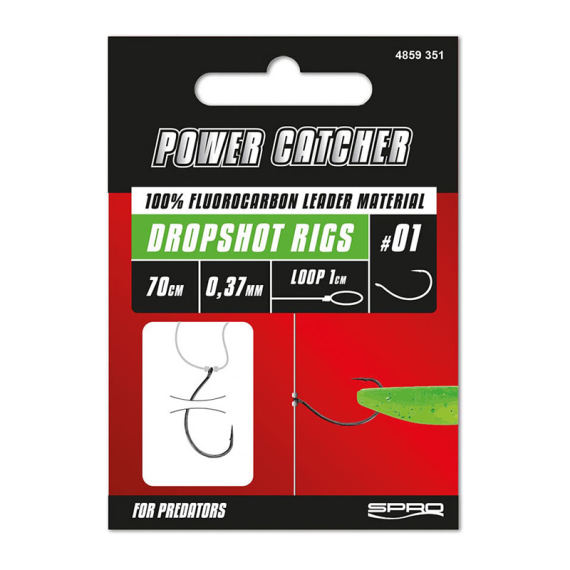 Spro Power Catcher Dropshot Rig dans le groupe Hameçons et terminal tackle / Montages préfaits / Montages perche préfaits l\'adresse Sportfiskeprylar.se (4859350r)