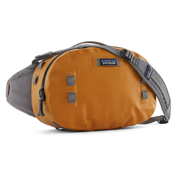 Patagonia Guidewater Hip Pack - Golden Caramel w/Noble Grey dans le groupe Stockage / Sac de peche / Sacs taille l\'adresse Sportfiskeprylar.se (49140-GCNO-ALL)
