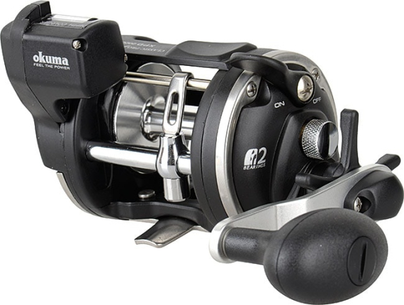 Okuma Classic Linecounter XPD- 30DA 2bb dans le groupe Moulinet de pêche / Moulinet casting / Moulinets profil rond l\'adresse Sportfiskeprylar.se (49693)